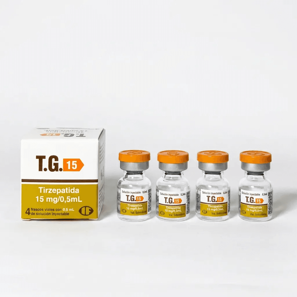TG 15mg — 4 Ampolas – Tirzepatida