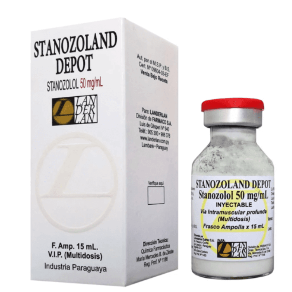 Landerlan Stanozoland Stanozolol 50mg com 15ml | Stano